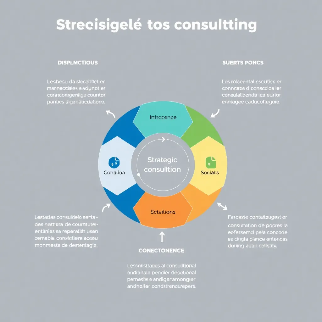 Diagrama del proceso de consultoría estratégica para empresas en España
